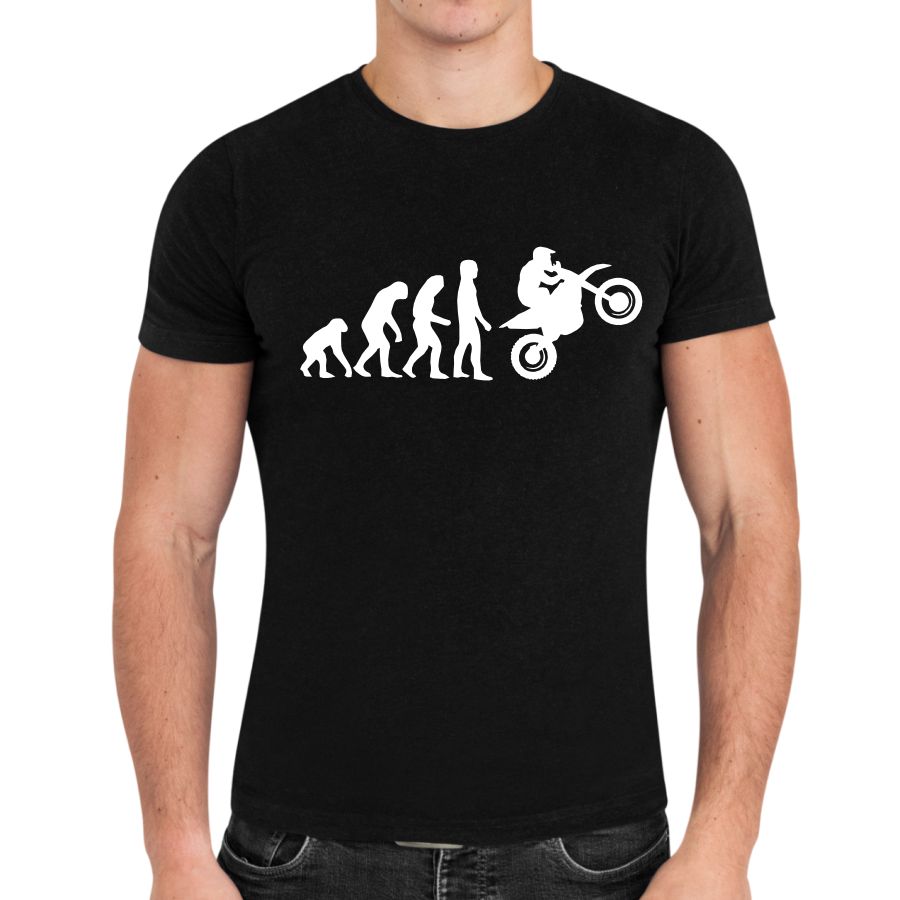 Arte para estampar em camisa - Formato PDF "Evolution"